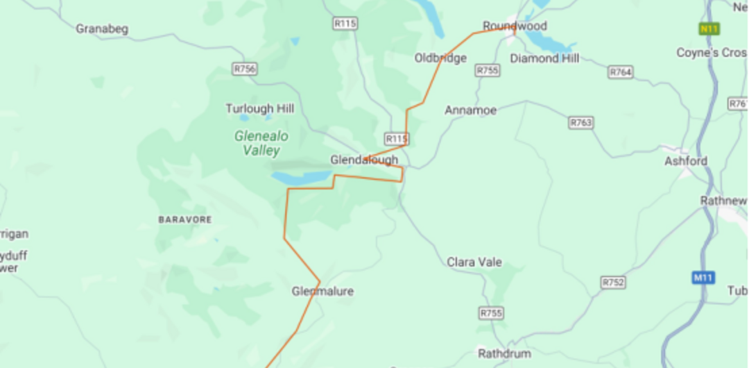5 Tage Wanderung von Rathdrum bis Roundwood
