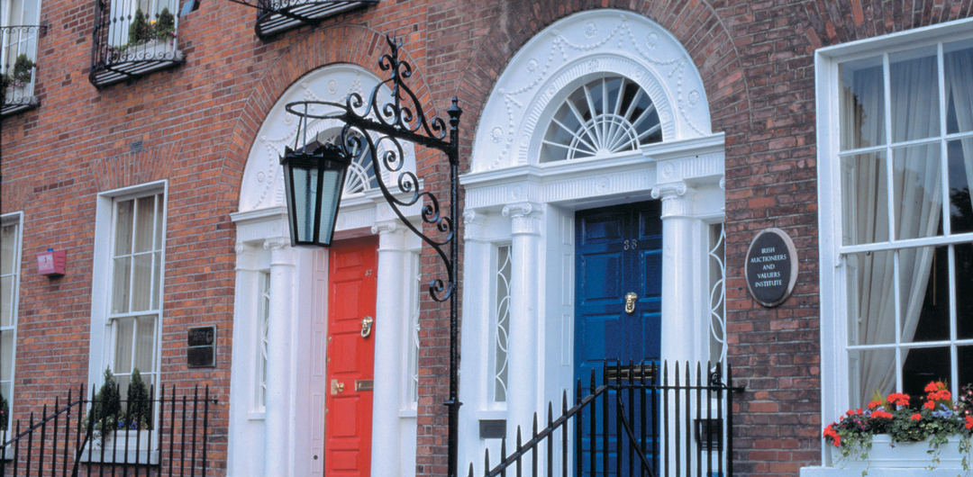 georgianisches Viertel Dublin