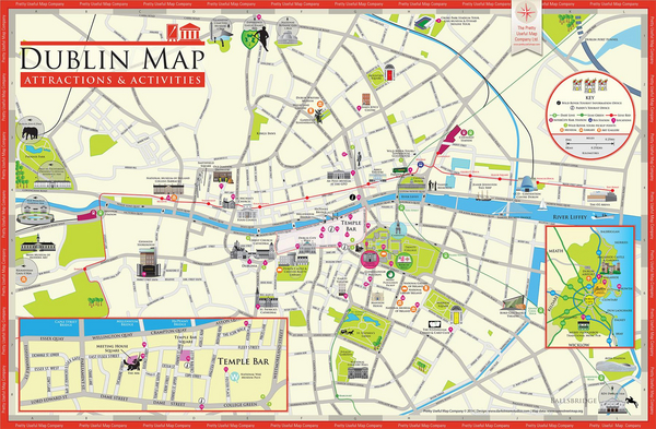 Innenstadt von Dublin