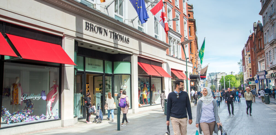 Einkaufsstraße Grafton Street